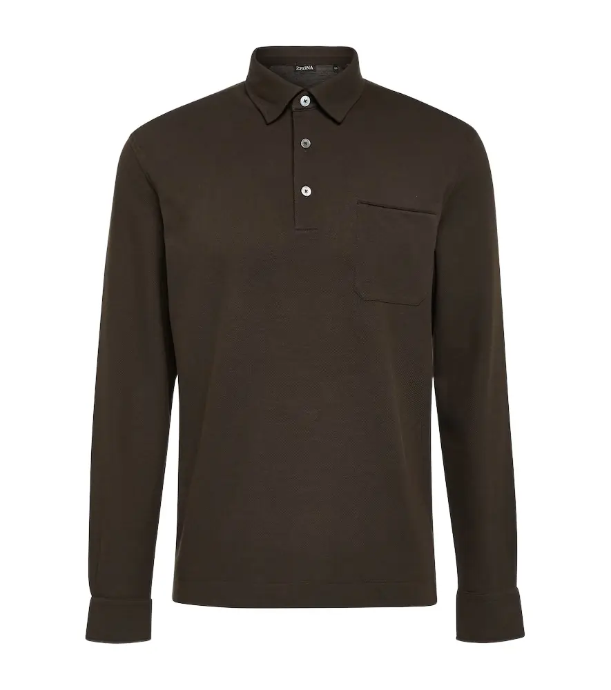Zegna Cotton polo sweater