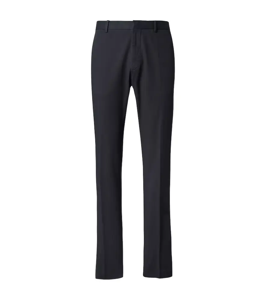 Zegna Cotton-blend chinos