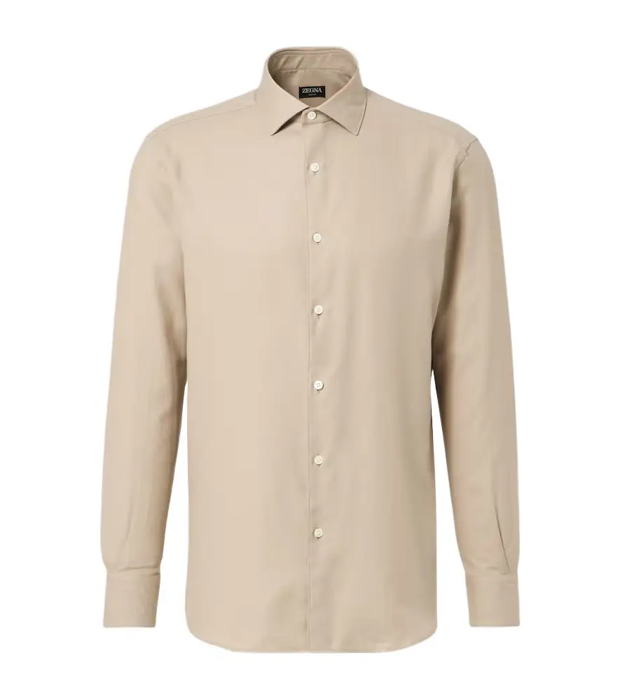 Zegna Cotton and cashmere shirt