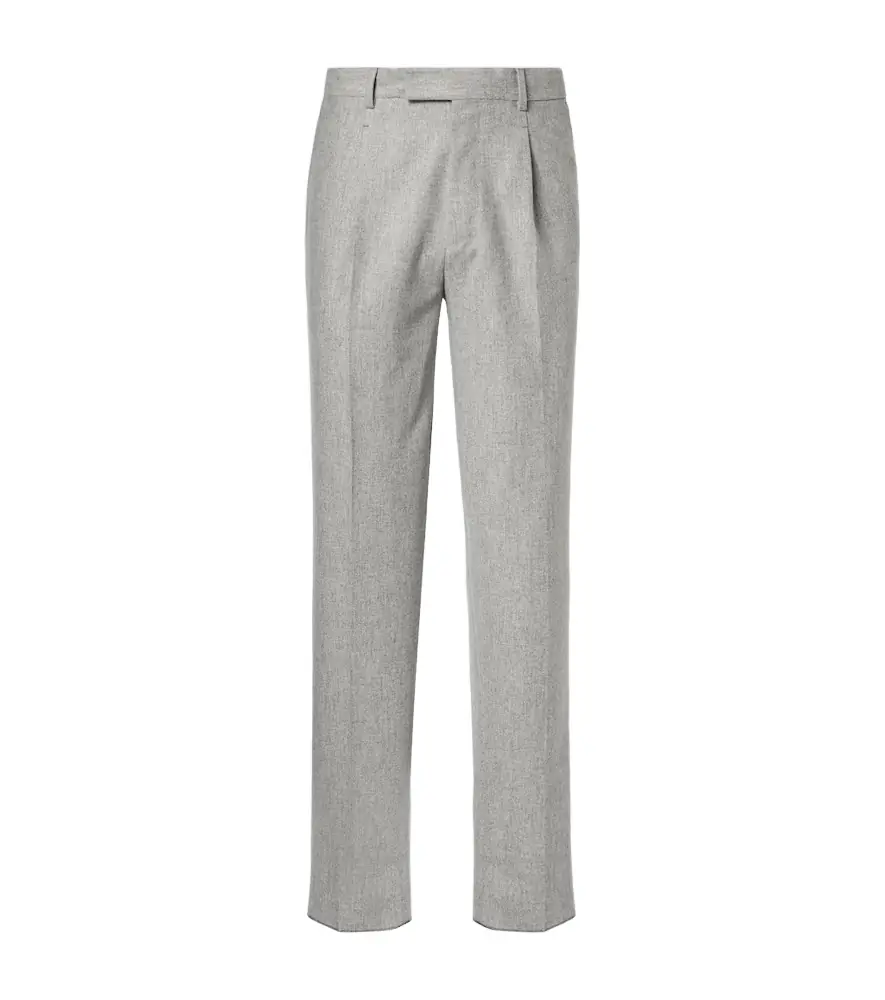 Zegna Wool straight pants