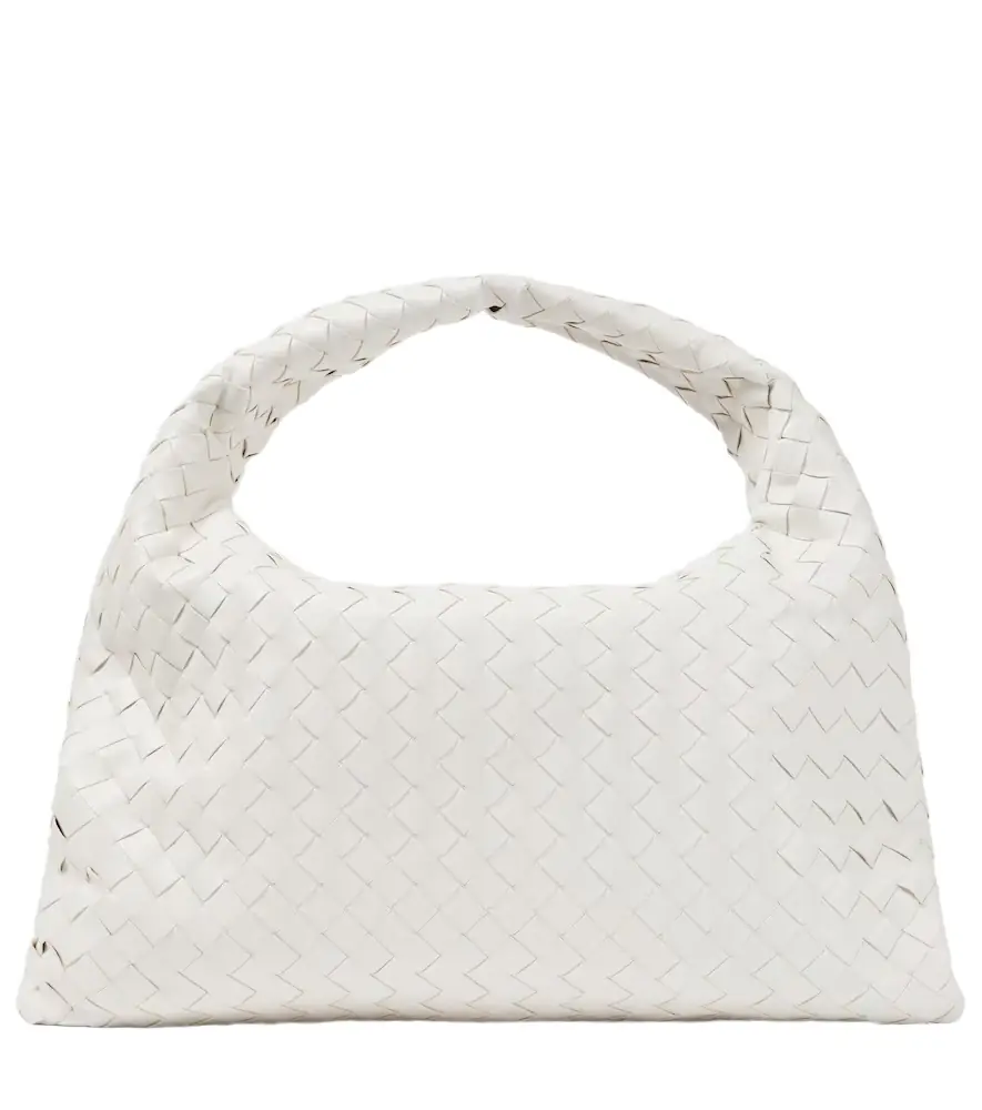 Bottega Veneta Hop Intrecciato leather shoulder bag
