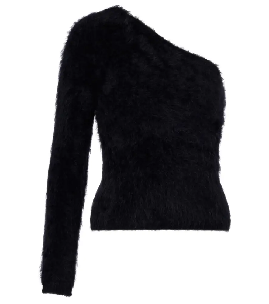 Lisa Yang Dae one-shoulder cashmere top