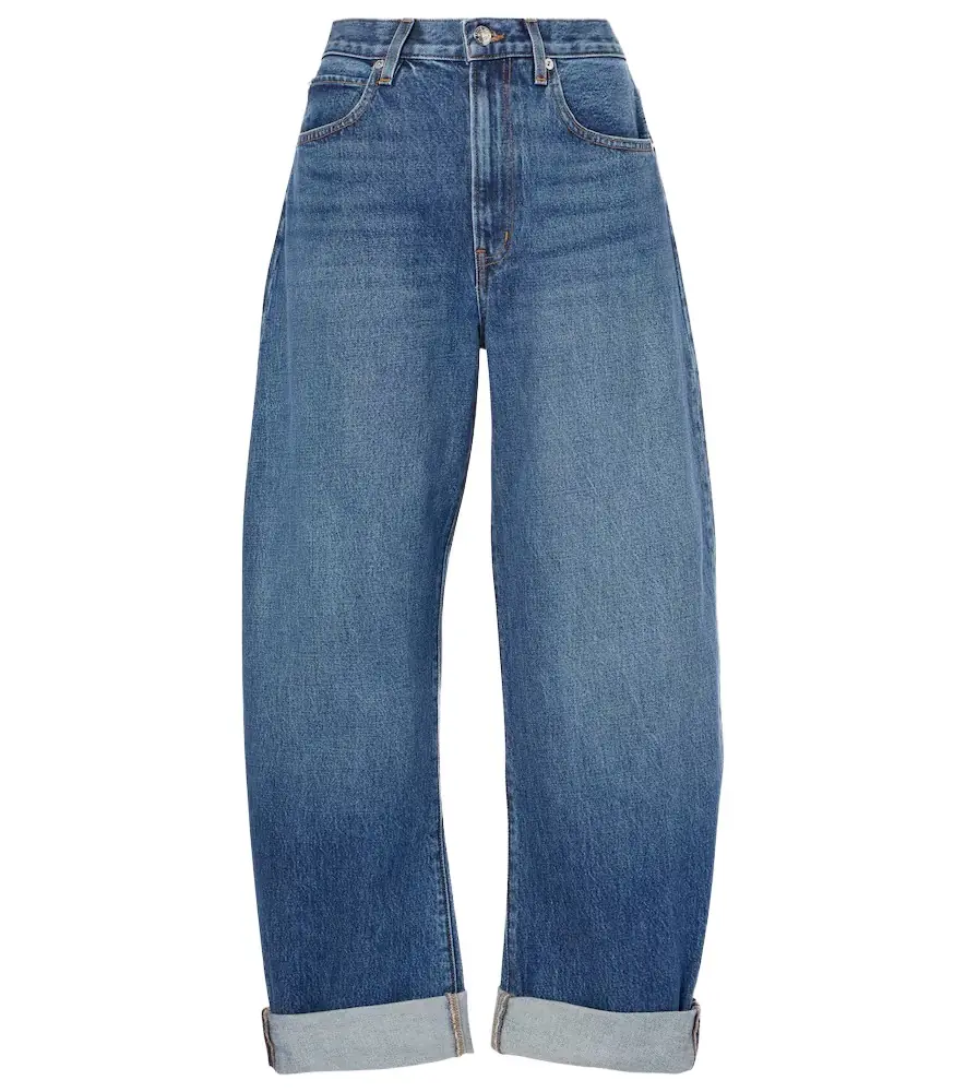 Frame The Bubble barrel-leg jeans