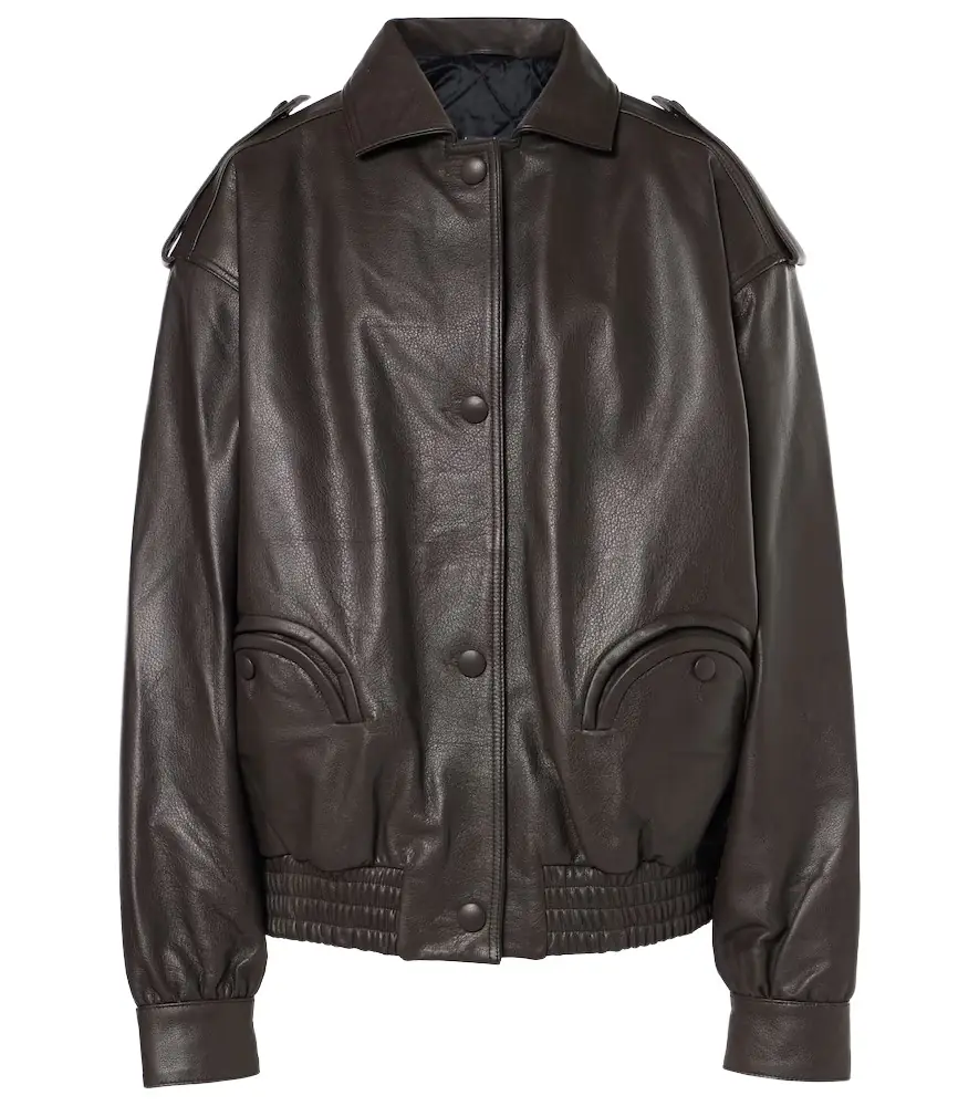 Blaze Milano Blazé Milano Charlie leather bomber jacket
