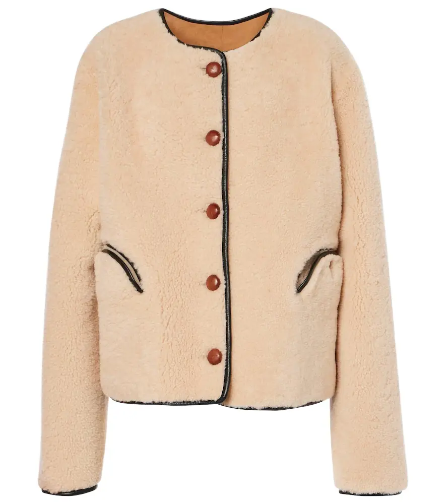Blaze Milano Blazé Milano Gliss reversible shearling jacket