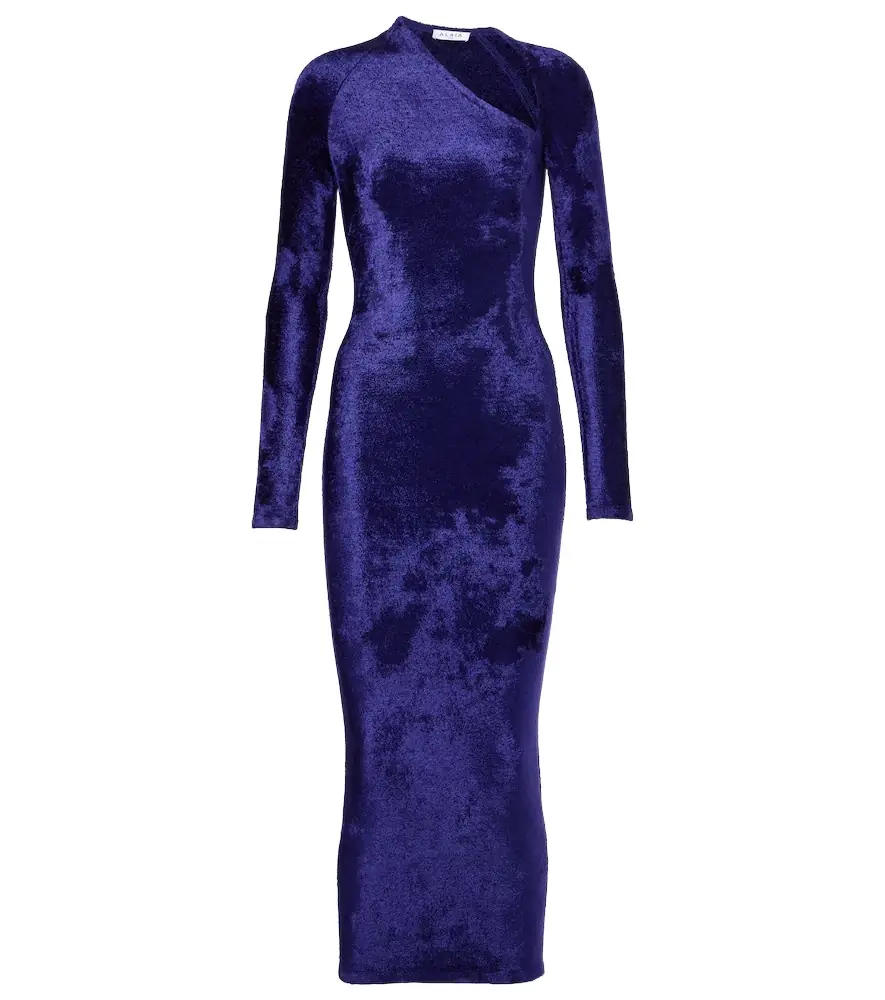 Alaia Alaïa Velvet midi dress - Women's Clothing