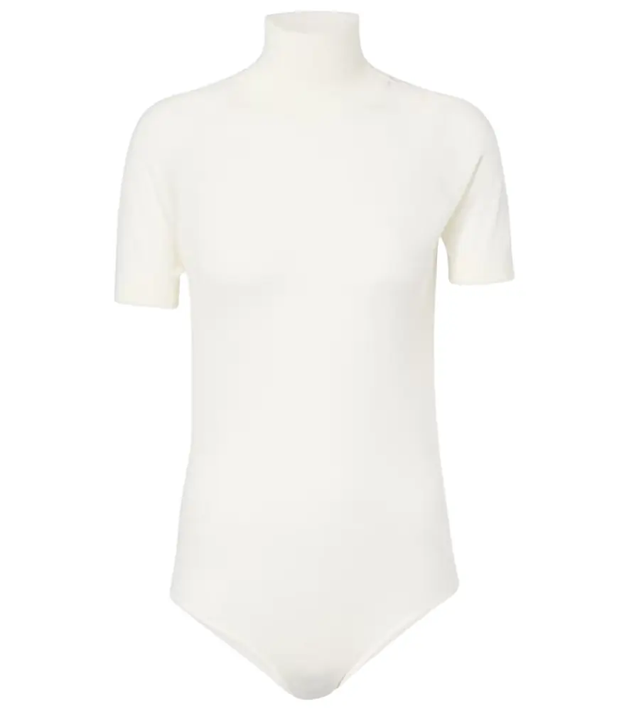 Alaia Alaïa Turtleneck wool bodysuit