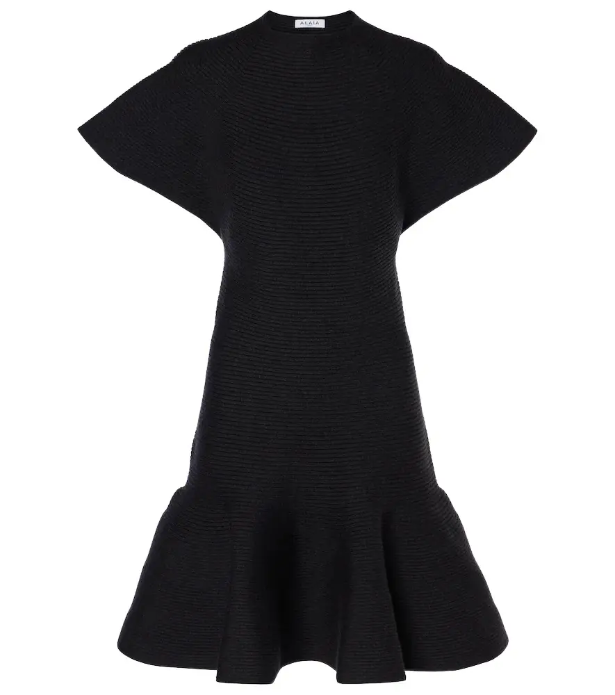 Alaia Alaïa Wool-blend minidress