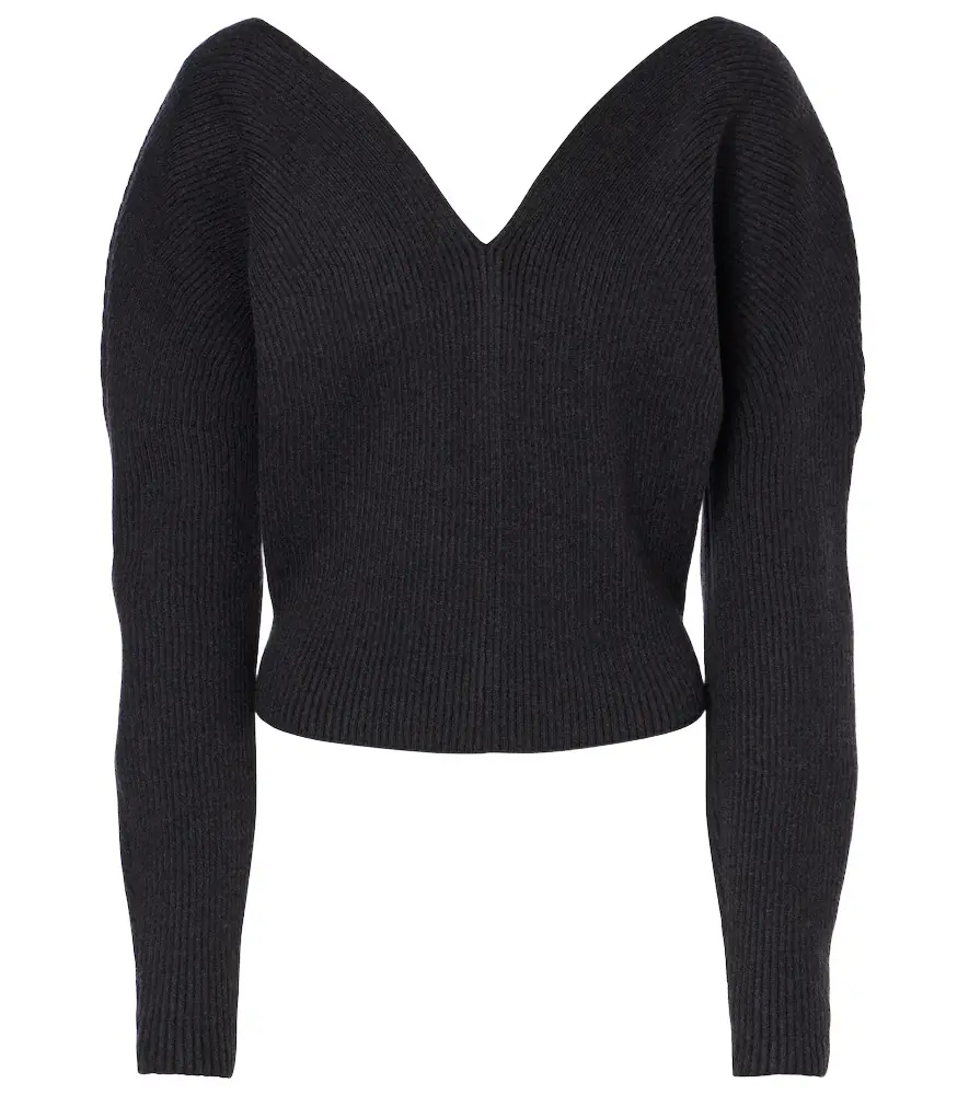 Alaia Alaïa Heart wool-blend sweater