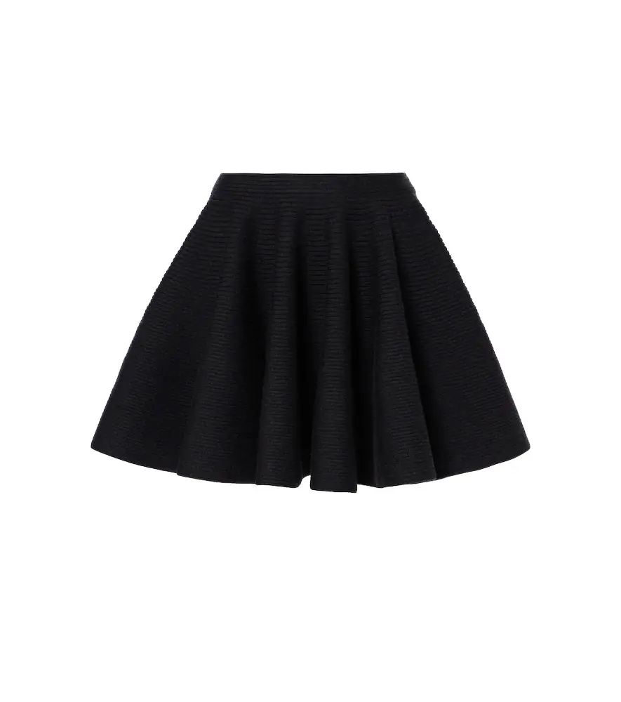Alaia Alaïa Wool-blend miniskirt
