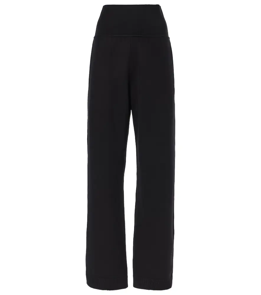 Alaia Alaïa High-rise wool-blend straight pants