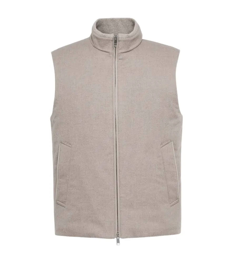 Zegna Cashmere down vest