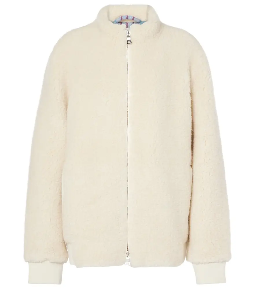 God's True Cashmere T-Bird cashmere bomber jacket