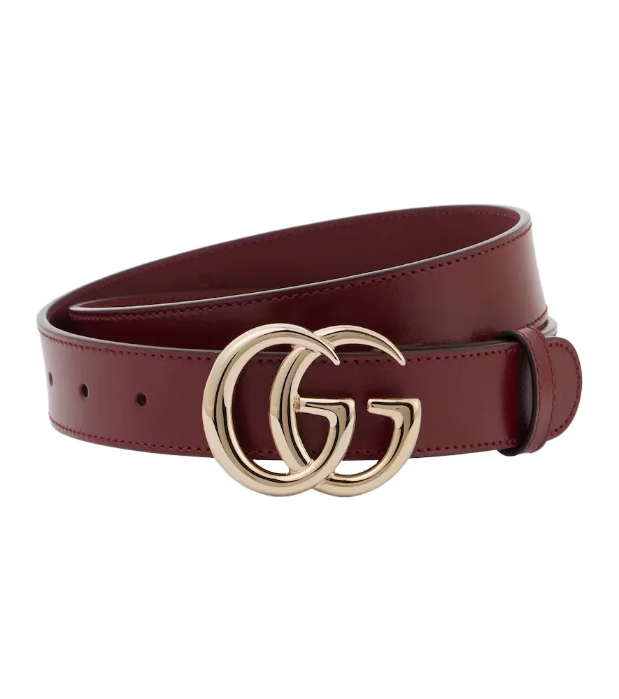 Gucci GG Marmont leather belt