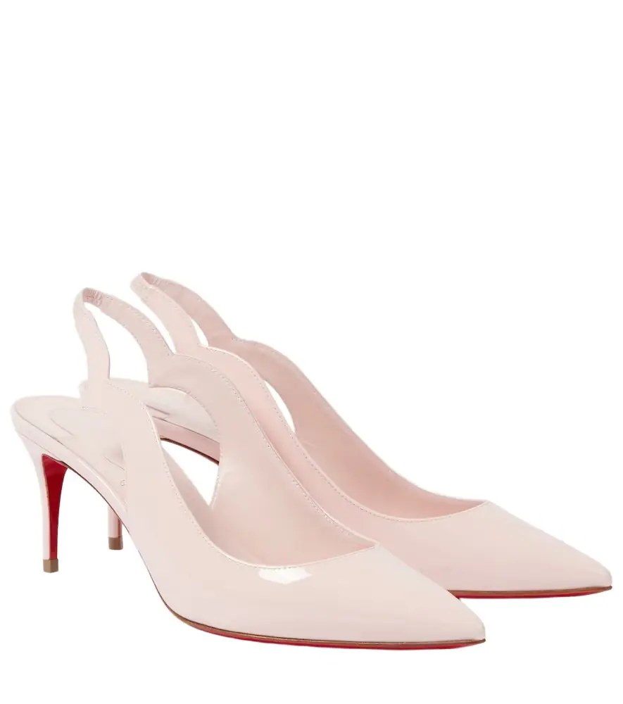 Christian Louboutin Hot Chick Sling 70 leather slingback pumps