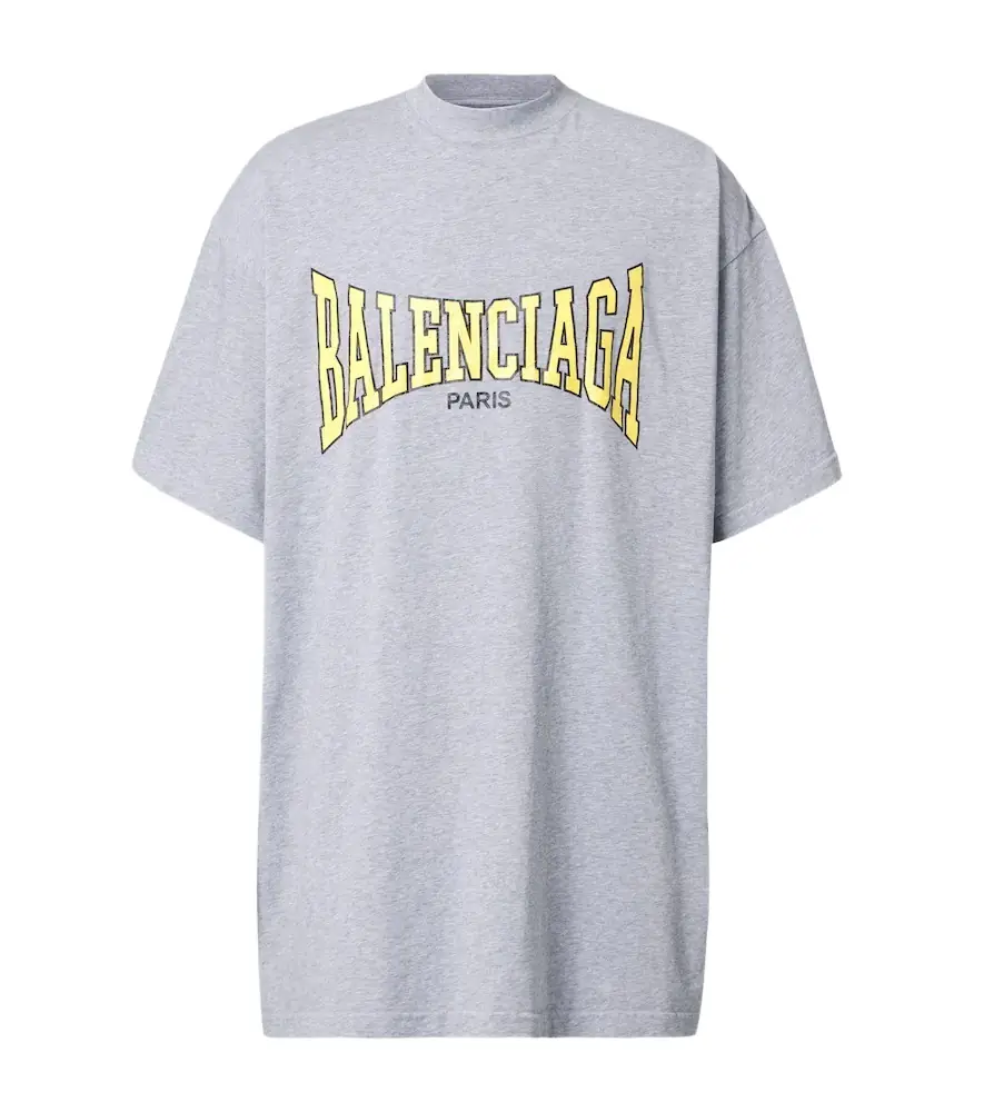 Balenciaga Oversized cotton jersey T-shirt