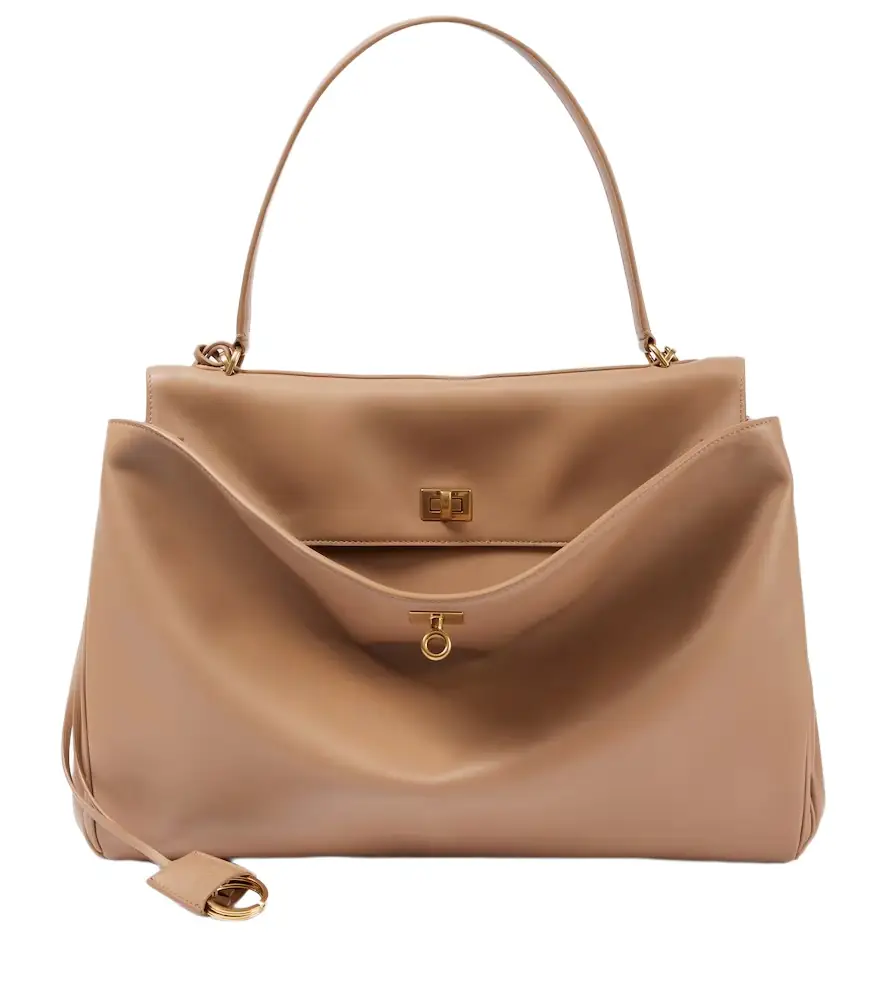 Balenciaga Rodeo Large leather tote bag