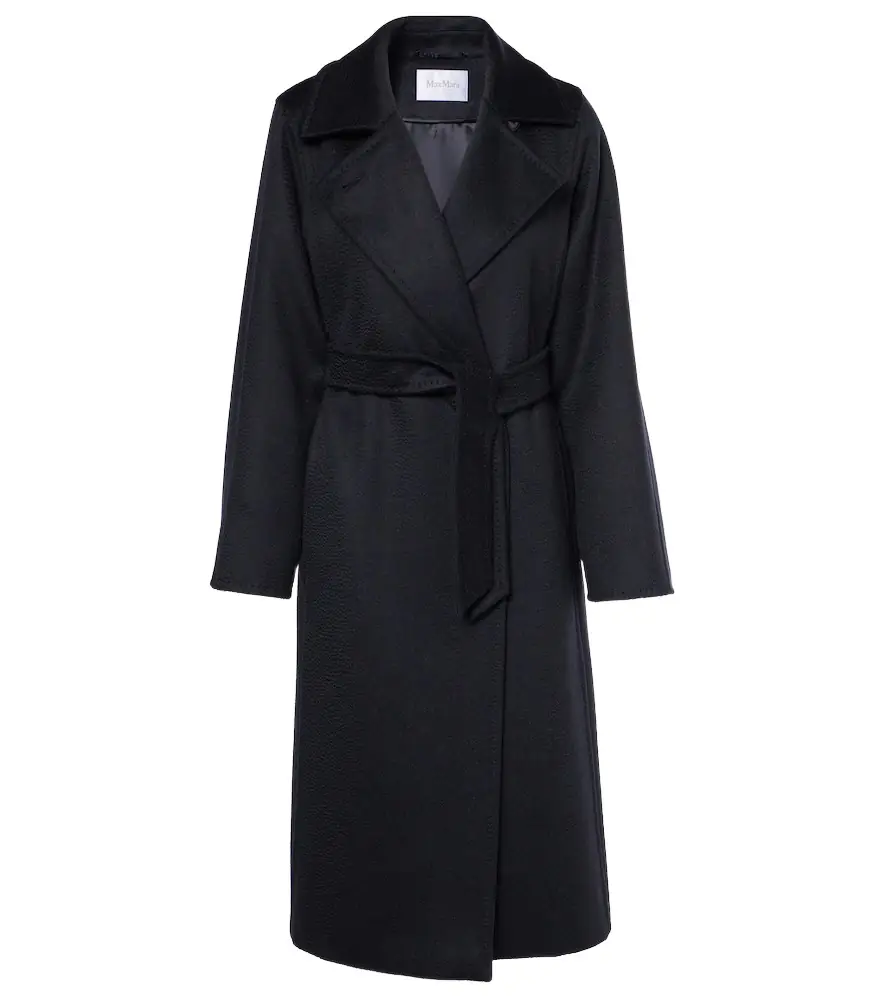 Max Mara Manuela Icon belted wool coat