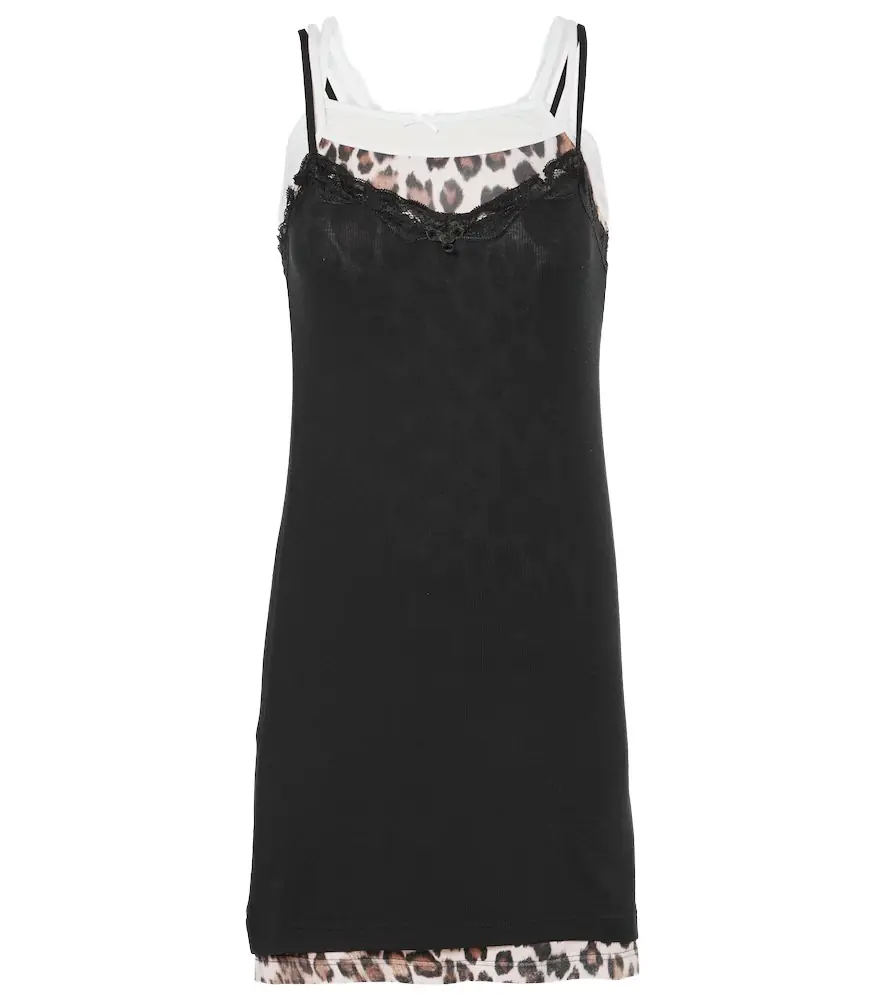 Balenciaga Layered minidress