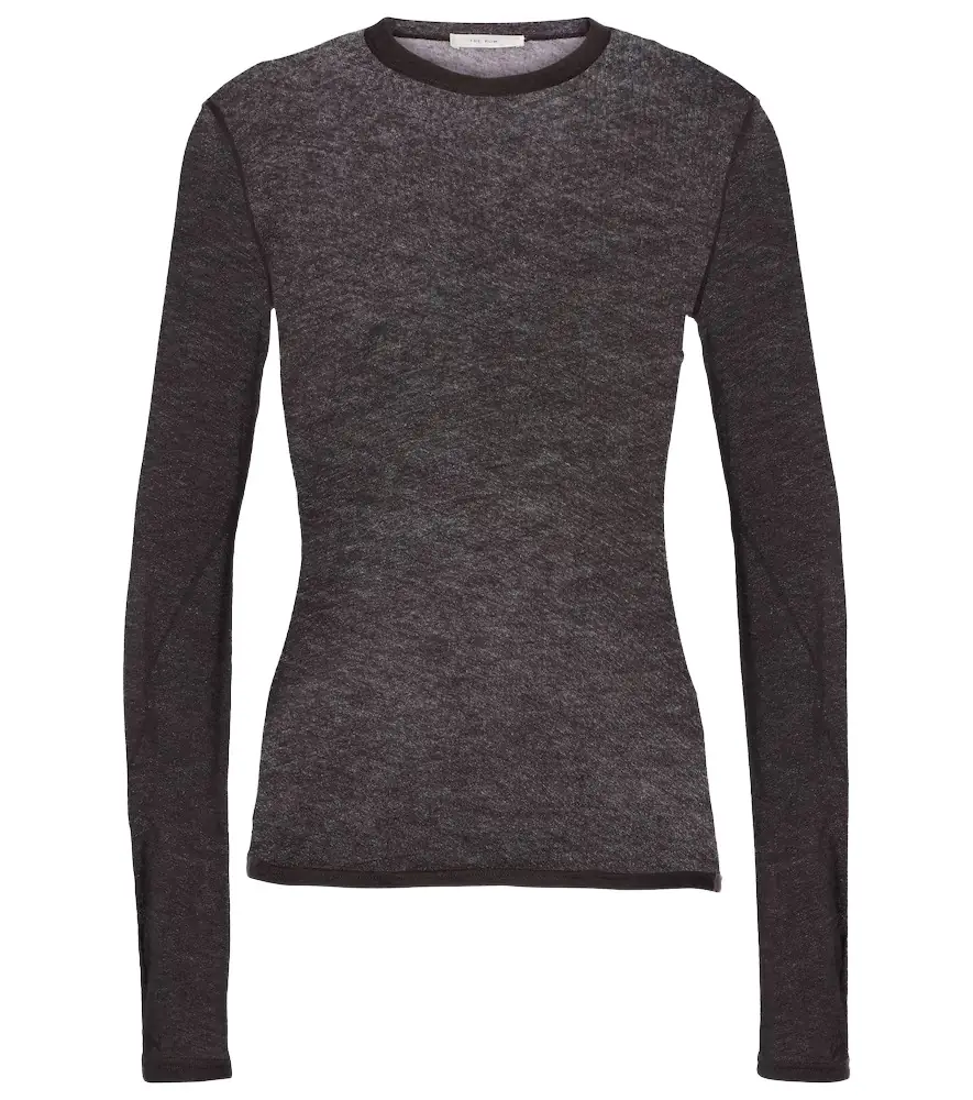 The Row Iverness cashmere top