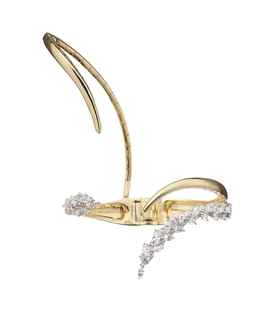 Yeprem Golden Strada 18kt yellow and white gold bracelet with diamonds
