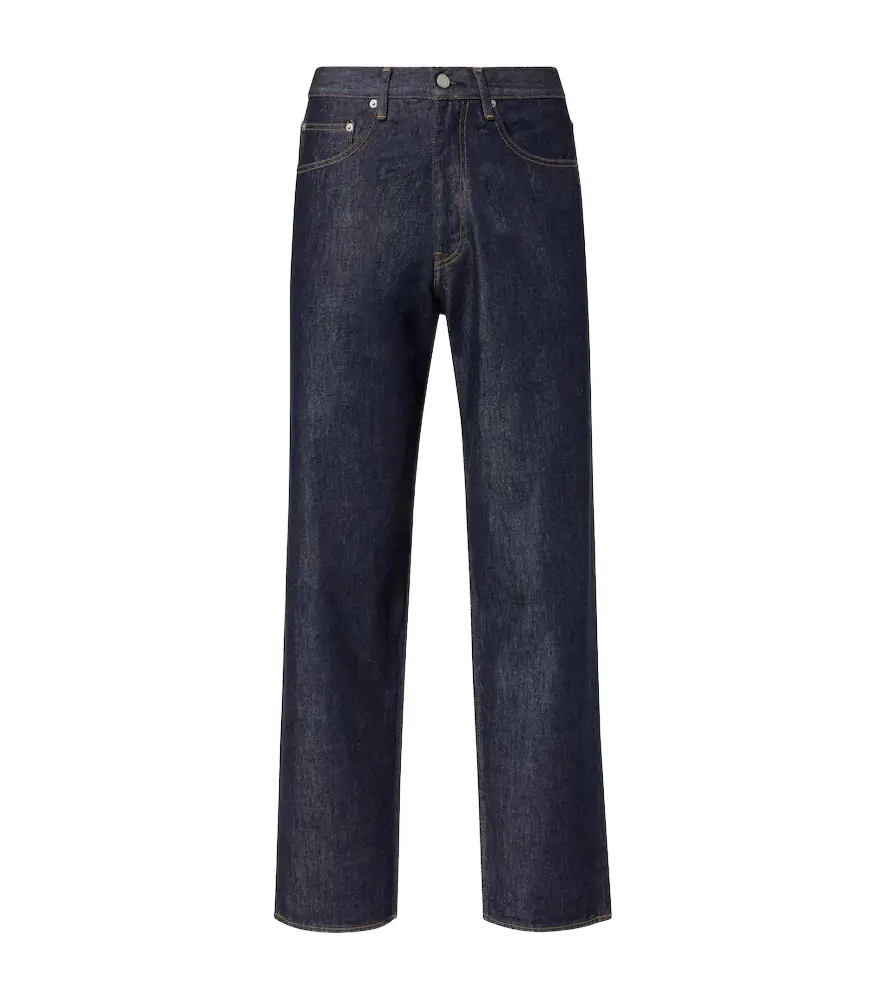 Auralee Hard Twist wide-leg jeans