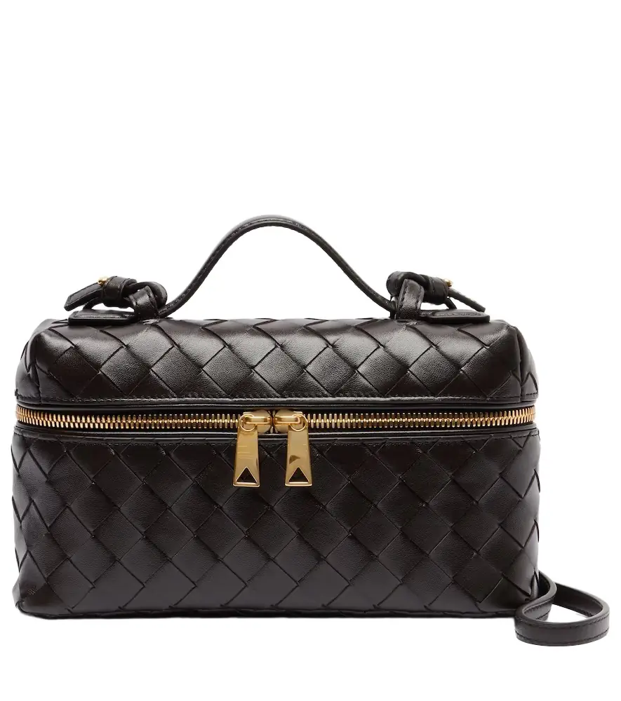 Bottega Veneta Bang Bang Intrecciato leather vanity bag
