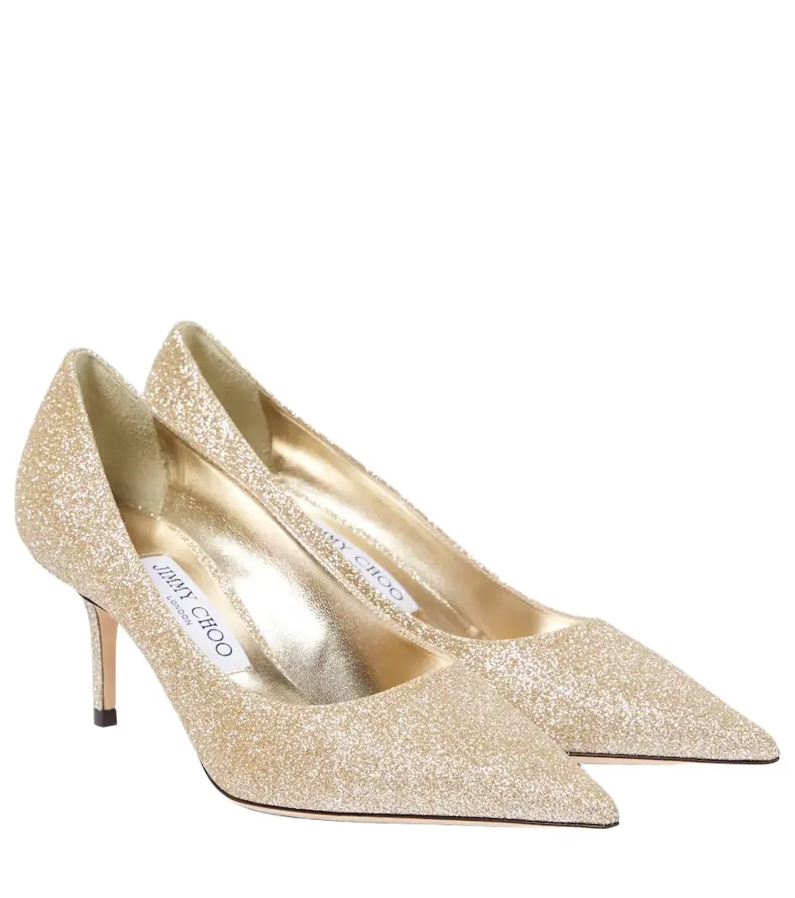 Jimmy Choo Love 65 glitter pumps - Women's Shoes