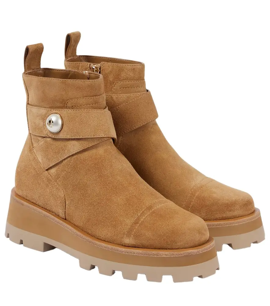 Jimmy Choo Meena suede ankle boots - Women's Shoes