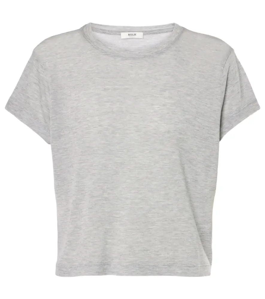 Agolde Adine cotton jersey T-shirt