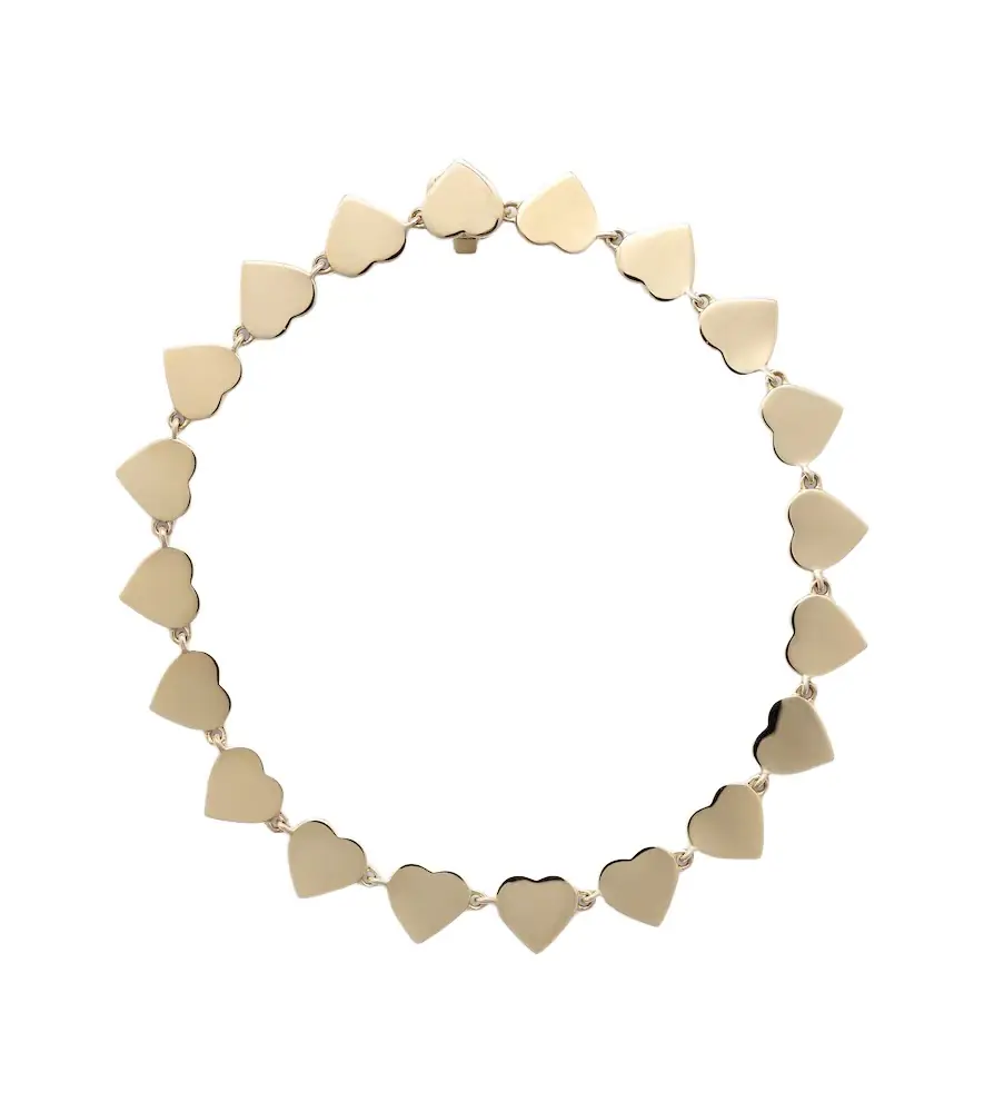 Sydney Evan Pure Heart Eternity 14kt gold bracelet