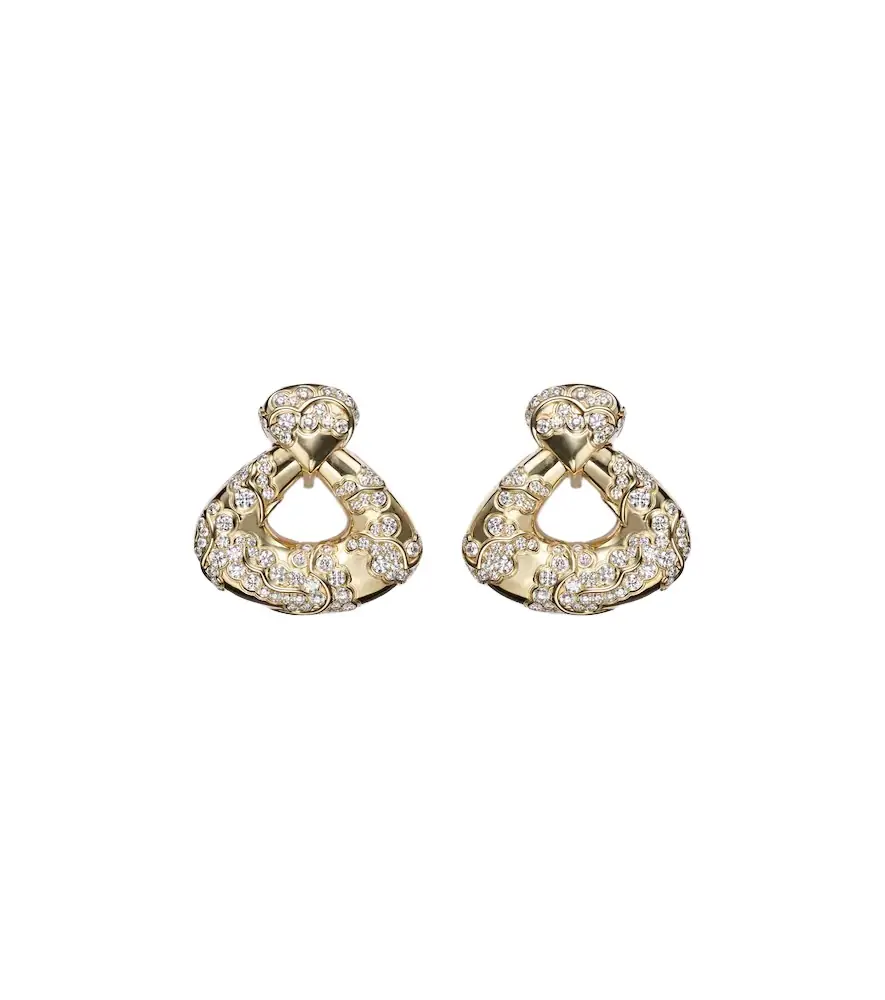 Marina B Annec 18kt gold earrings with diamonds