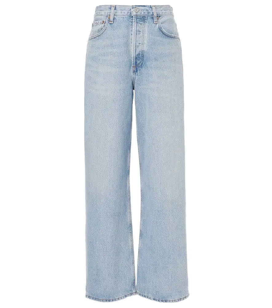 Agolde Low Slung Baggy mid-rise jeans
