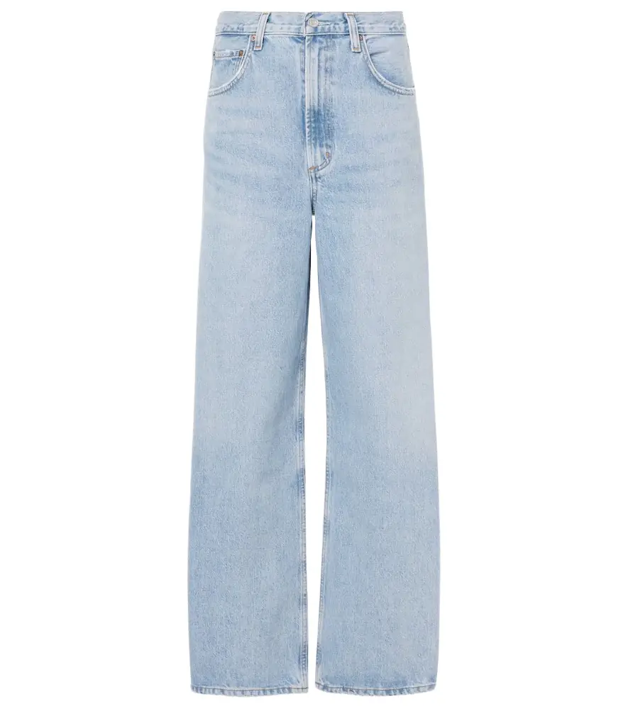 Agolde Low Curve mid-rise wide-leg jeans