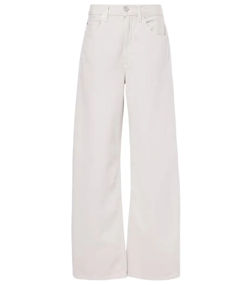 Agolde Low Curve mid-rise wide-leg jeans