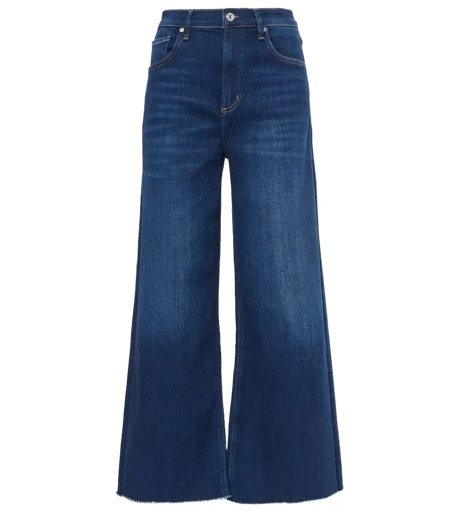 Citizens of Humanity Lyra cropped high-rise wide-leg jeans
