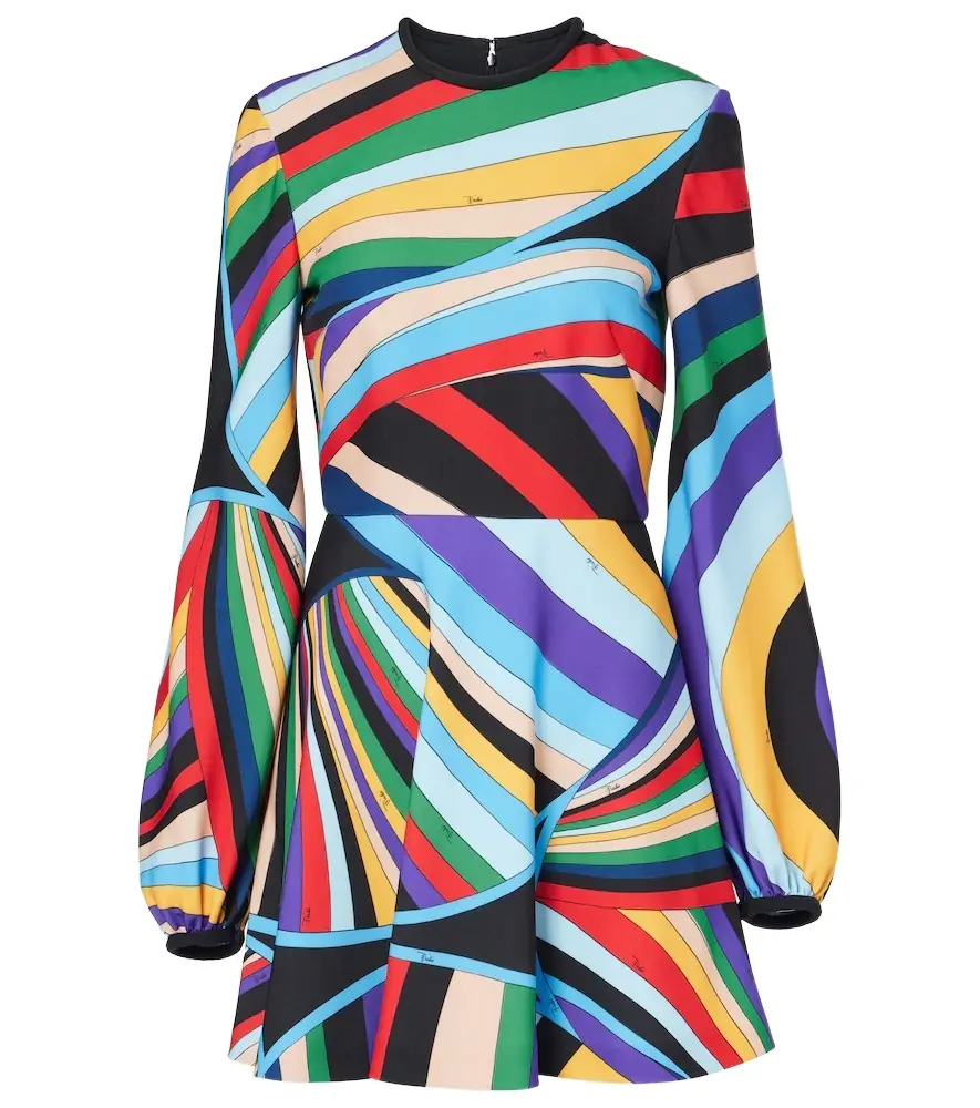 Pucci Iride cady minidress
