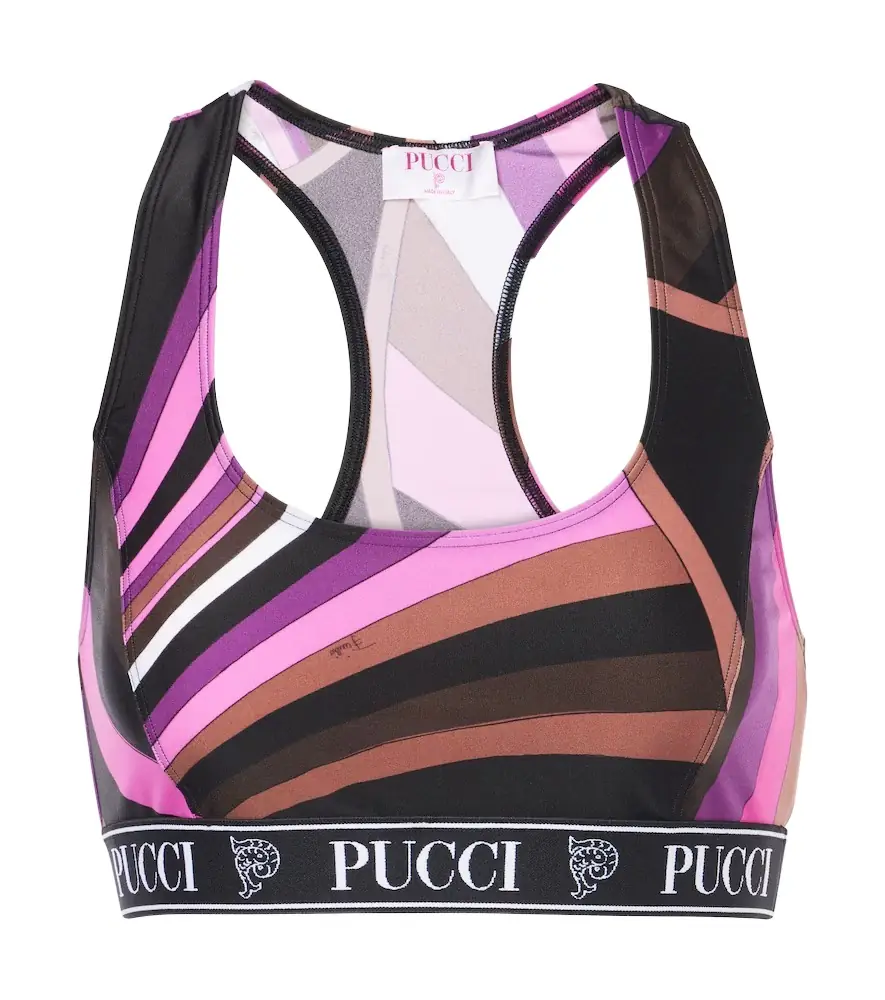 Pucci Iride sports bra