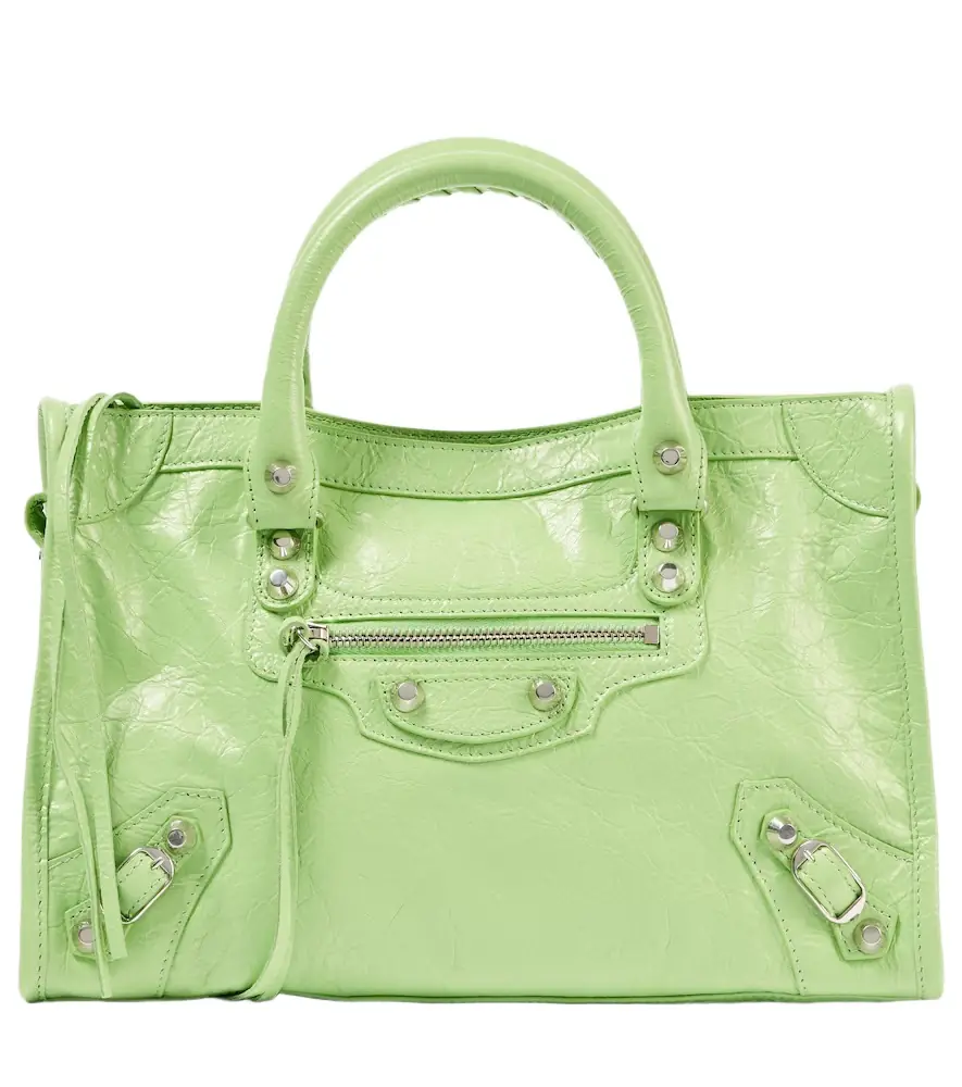 Balenciaga Le City Small leather tote bag