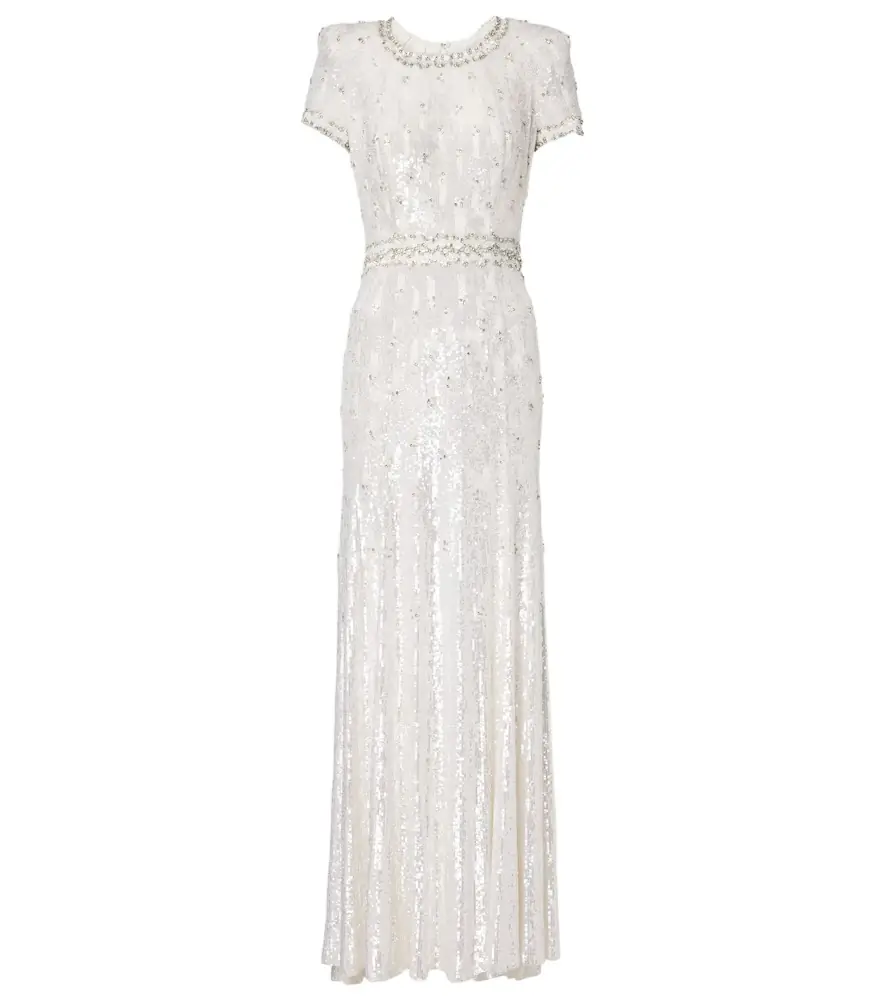 Jenny Packham Bridal Kira embellished gown - Women's Clothing