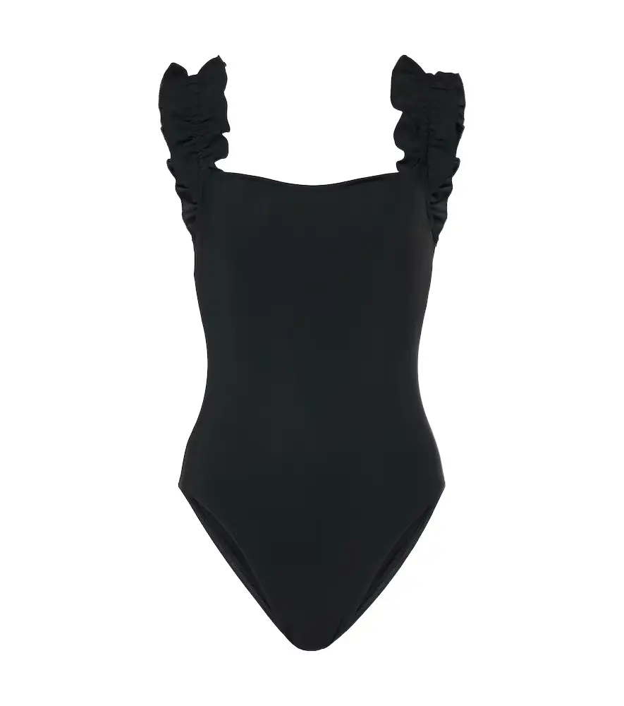 Karla Colletto Willow ruffled swimsuit