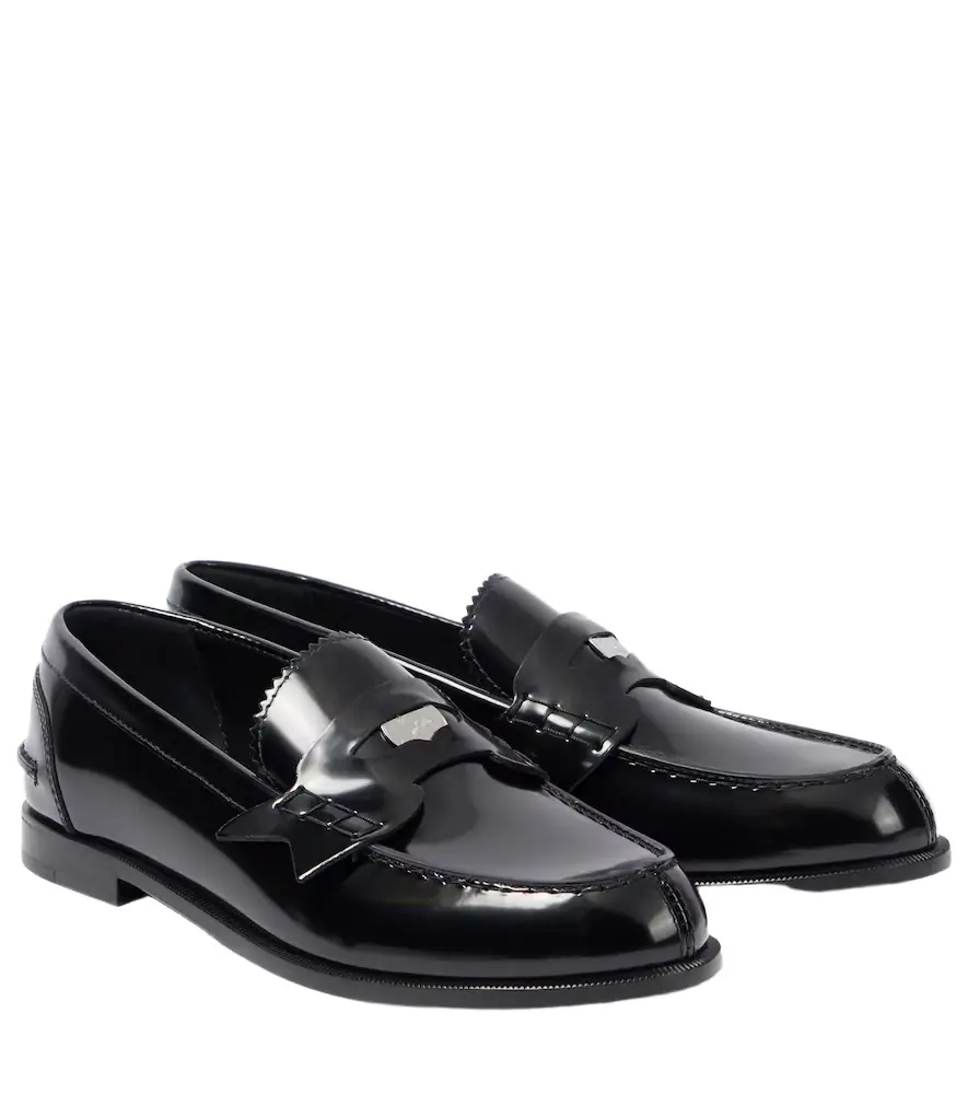 Christian Louboutin Penny leather loafers
