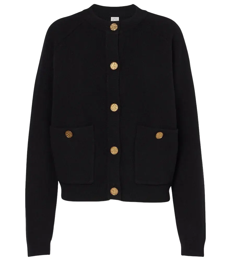 Toteme Wool and cashmere-blend cardigan