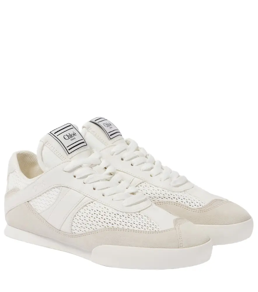 Chloe Chloé Chloé Kick leather low-top sneakers