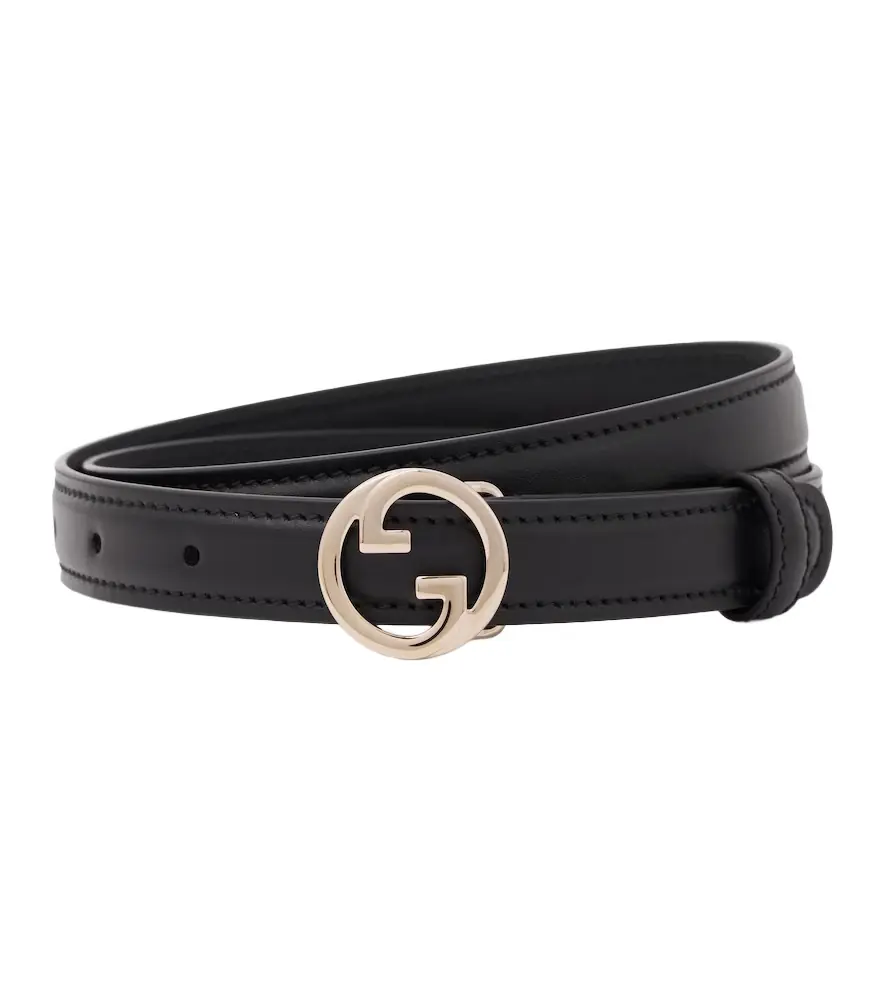 Gucci Blondie Interlocking G leather belt