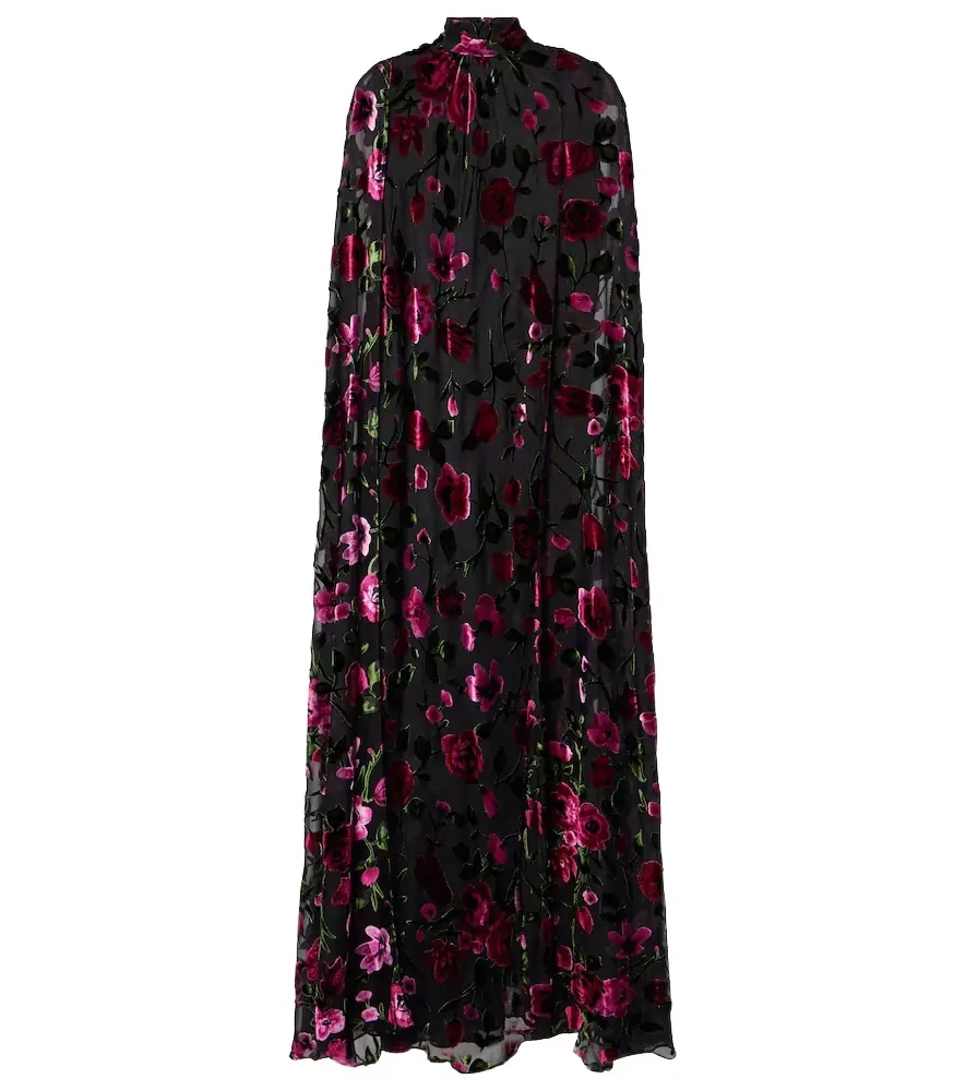 Rodarte Devoré velvet gown