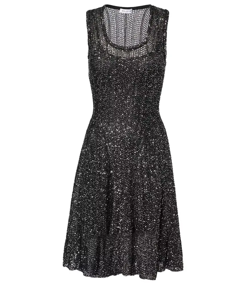 Alaia Alaïa Sequined minidress