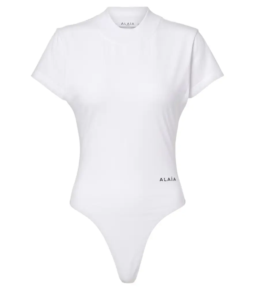 Alaia Alaïa Cotton jersey bodysuit