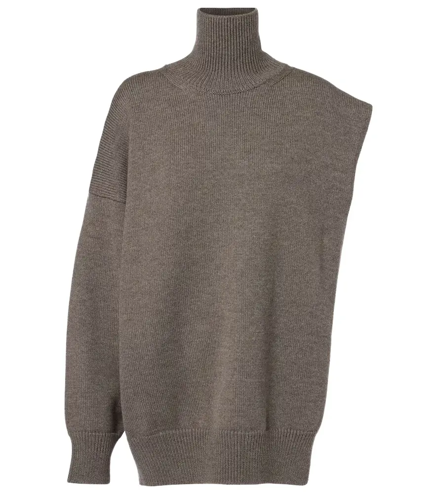 Alaia Alaïa Sided virgin wool sweater