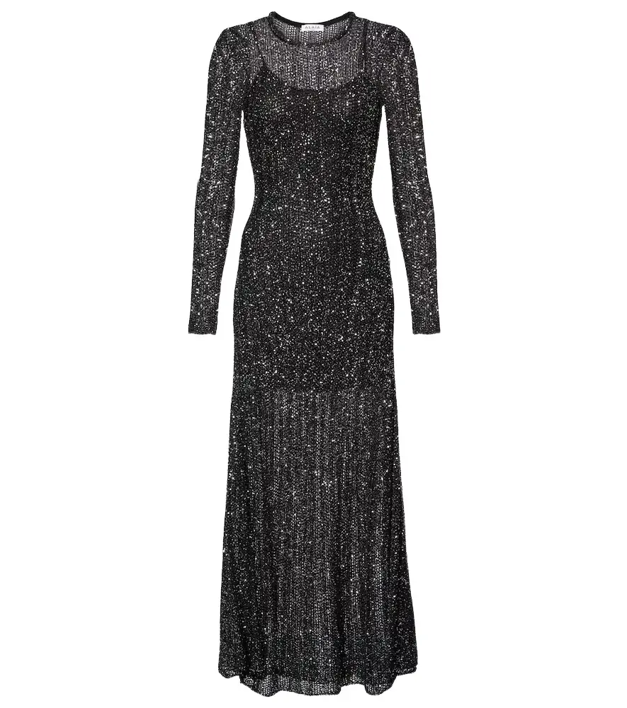 Alaia Alaïa Sequined midi dress